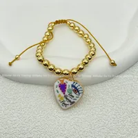 ALLOY Copper Alloy Rose  Beaded Bracelets Bracelets, Bangles main image 2