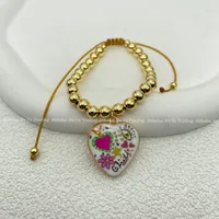 ALLOY Copper Alloy Rose  Beaded Bracelets Bracelets, Bangles main image 6