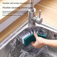 Bendable Cleaning Brush Household Kitchen Wash Basin Tile Floor Brush Bathroom Sink Wash Table Brush Fruit And Vegetable Brush main image 3