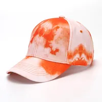 Baseball Cap New Men's And Women's Street Color Cap Spring And Summer Tie-dye Gradient Shading Sports Hat main image 3