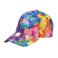 Baseball Cap New Men's And Women's Street Color Cap Spring And Summer Tie-dye Gradient Shading Sports Hat main image 5