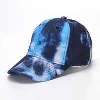 Baseball Cap New Men's And Women's Street Color Cap Spring And Summer Tie-dye Gradient Shading Sports Hat sku image 3