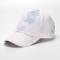 Baseball Cap New Men's And Women's Street Color Cap Spring And Summer Tie-dye Gradient Shading Sports Hat sku image 4