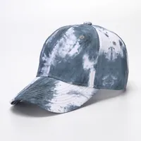Baseball Cap New Men's And Women's Street Color Cap Spring And Summer Tie-dye Gradient Shading Sports Hat sku image 2