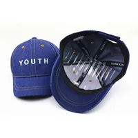 Spring Baby Hat Children Baseball Cap I Mama Denim Casual Letter Cap Summer Sunscreen Cap main image 4
