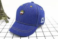Spring Baby Hat Children Baseball Cap I Mama Denim Casual Letter Cap Summer Sunscreen Cap sku image 8