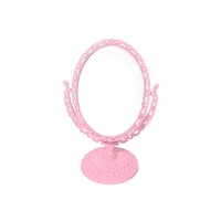 European-style Double-sided Makeup Mirror Handmade Shop Diy Love Princess Beauty Mirror Cream Glue Diy Girl Heart Dressing Mirror main image 2