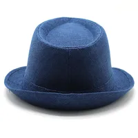 New Black And White Korean Style Summer Unisex Hat Top Hat British Gentleman Hat Jazz Cowboy Sun Hat main image 4