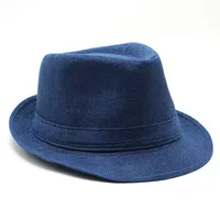 New Black And White Korean Style Summer Unisex Hat Top Hat British Gentleman Hat Jazz Cowboy Sun Hat main image 5