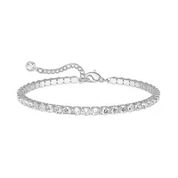 Stainless Steel Exquisite Bead Chain Bracelet Female European American Chain Flat Snake Chain Paper Clip Chain  Suit Bracelet sku image 8