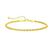 Stainless Steel Exquisite Bead Chain Bracelet Female European American Chain Flat Snake Chain Paper Clip Chain  Suit Bracelet sku image 13