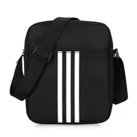 Printed Men's Bag  Trade Single Black Shoulder Messenger Bag Large Oxford Cloth Small Square Bag Leisure Sports Trendy Bag main image 1