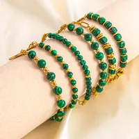 Retro Simple Style Geometric 304 Stainless Steel Bracelets In Bulk main image 4