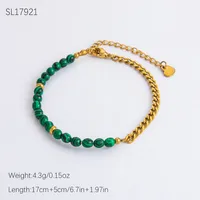 Retro Simple Style Geometric 304 Stainless Steel Bracelets In Bulk sku image 1