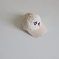 Baby's New Baseball Cap Trendy Children's Spring And Autumn Hat Boys And Girls Summer Sun Protection Printed Peaked Cap Korean Style sku image 2