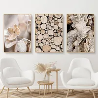 Pastoral Flower Landscape Canvas  Artificial Decorations main image 1