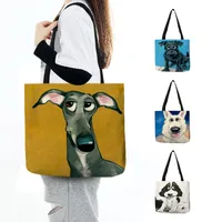 Women's Cute Dog Polyester Shopping Bags main image 3