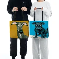 Women's Cute Dog Polyester Shopping Bags main image 4