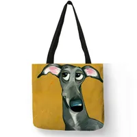 Women's Cute Dog Polyester Shopping Bags main image 5