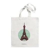 Women's Large Canvas Letter Building Streetwear Square Open Shoulder Bag sku image 2
