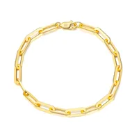925 Sterling Silver Bangles Ear Studs Chain & Link Bracelets Hiphop main image 2