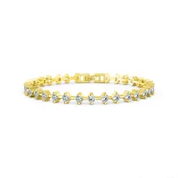 925 Sterling Silver Bangles Ear Studs Chain & Link Bracelets TRENDY main image 1
