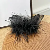Basic Solid Color Plastic Spray Paint Hair Claws sku image 39