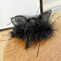 Basic Solid Color Plastic Spray Paint Hair Claws sku image 42