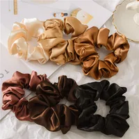 Sading Cloth Large Intestine Hair Ring Hair Accessories   Women's Head Rope Set Simple  Headwear Spot main image 2