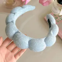 2 Large Cloud Twist Sponge Creative Spa Headband Face Wash Makeup Headband Hair Accessories Headband Face Wash Internet Celebrity main image 2