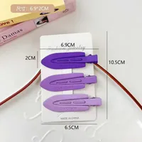 Simple Gradient Maillard Series Seamless Hairpin Duckbill Clip Bangs Side Clip Back Head Hairpin Female Hair Accessories sku image 3