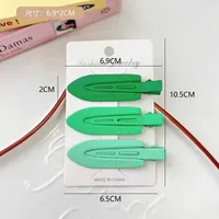Simple Gradient Maillard Series Seamless Hairpin Duckbill Clip Bangs Side Clip Back Head Hairpin Female Hair Accessories sku image 4
