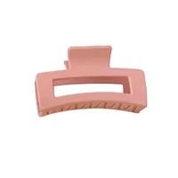 Vintage Frosted Grab Clip Candy Color Hairpin Hair Grab Back Of Head Large Shark Clip Fixed Hair Accessories Ponytail Clip Children main image 5