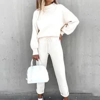 Holiday Daily Selfie Women's Temperament Commuter Urban Style Solid Color Polyester Sweatshirt Sets Shorts Sets main image 2