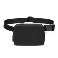Unisex Classic Style Solid Color Oxford Cloth Waist Bags sku image 1