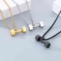 Wholesale Jewelry Elegant Simple Style Streetwear Geometric 304 Stainless Steel 18K Gold Plated Pendant Necklace main image 4