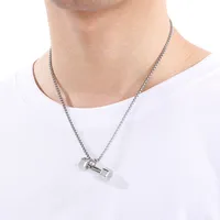 Wholesale Jewelry Elegant Simple Style Streetwear Geometric 304 Stainless Steel 18K Gold Plated Pendant Necklace main image 7