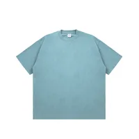 Jie Zhan Men's Wear | 305G Heavy Short Sleeve  Spring/Summer Shoulder Solid Color Street Tide Brand T-Shirt# Sold Out sku image 7