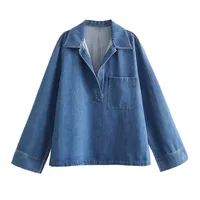 Spring  New Street Style Denim Shirt 1209427001 Casual Pants 1209795001 Suit sku image 3