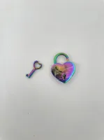 304 Stainless Steel Simple Style Hollow Out Heart Shape Pendant Necklace sku image 5