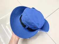 Unisex Simple Style Solid Color Grommet Eyelet Flat Eaves Sun Hat sku image 29
