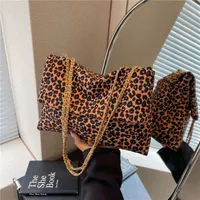 Women's Large Cloth Color Block Streetwear Square Magnetic Buckle Shoulder Bag main image 5