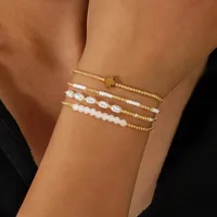 Bohemian Round Seed Bead Wholesale Bracelets main image 1
