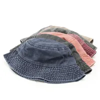 Fisherman Hat Men's Autumn Washed Cowboy Hat Basin Hat Women's Autumn And Winter Cotton  Outdoor Distressed Mountaineering Sun Hat main image 2