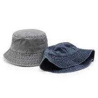 Fisherman Hat Men's Autumn Washed Cowboy Hat Basin Hat Women's Autumn And Winter Cotton  Outdoor Distressed Mountaineering Sun Hat main image 3