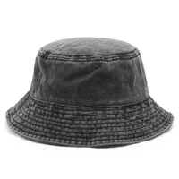 Fisherman Hat Men's Autumn Washed Cowboy Hat Basin Hat Women's Autumn And Winter Cotton  Outdoor Distressed Mountaineering Sun Hat sku image 1