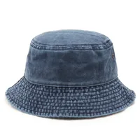 Fisherman Hat Men's Autumn Washed Cowboy Hat Basin Hat Women's Autumn And Winter Cotton  Outdoor Distressed Mountaineering Sun Hat sku image 2