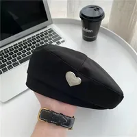 Love Beret Love 2025 Women Autumn And Winter New Woolen Hat Big Head Circumference Face Small sku image 25