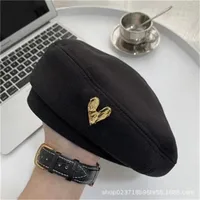 Love Beret Love 2025 Women Autumn And Winter New Woolen Hat Big Head Circumference Face Small sku image 16