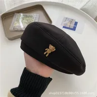 Love Beret Love 2025 Women Autumn And Winter New Woolen Hat Big Head Circumference Face Small sku image 17